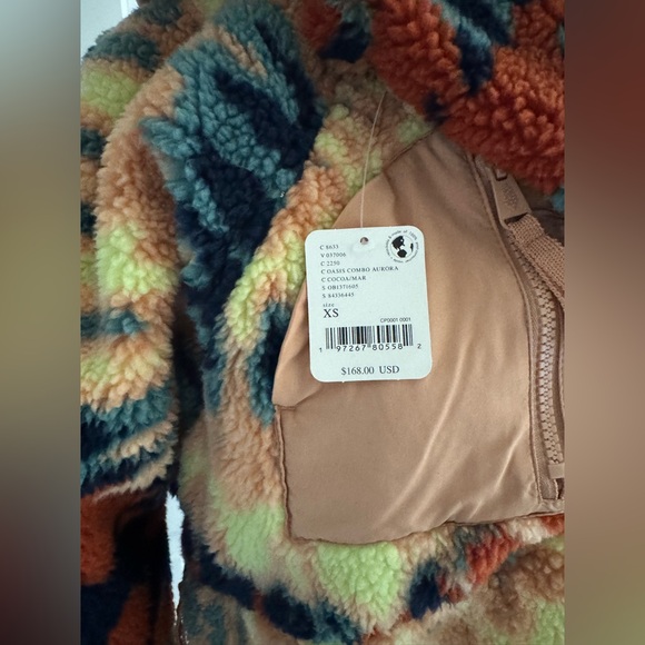 Free People Hit the Slopes Pullover Oasis Combo Aurora Jacket XS - Picture 4 of 10